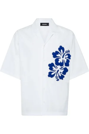 Dsquared2 Camicia con dettaglio a fiori