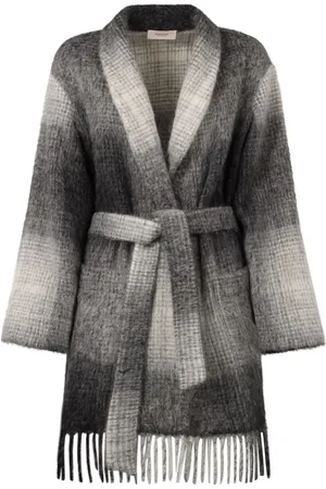 Agnona Cardigan a quadri