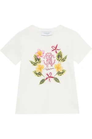 Roberto Cavalli T-shirt a fiori