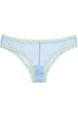 FLEUR DU MAL Slip con orlo in pizzo