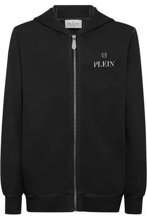 Philipp Plein Felpa con logo e cappuccio