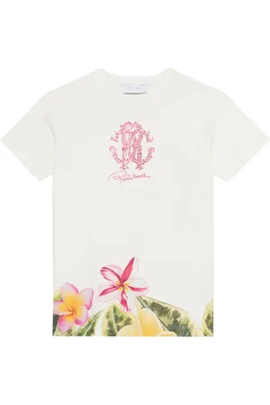 Roberto Cavalli T-shirt a fiori