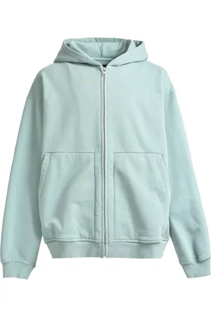 Breathe Felpa in cotone con cappuccio e zip