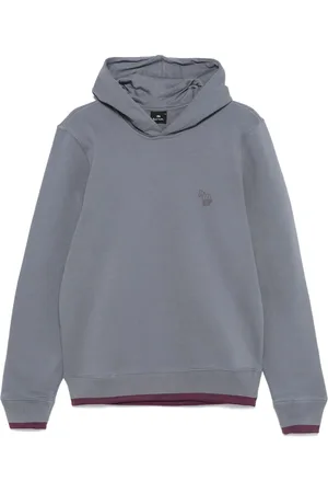 Paul Smith Felpa Zebra Mono con cappuccio
