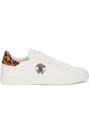 Roberto Cavalli Sneakers con inserti leopardati