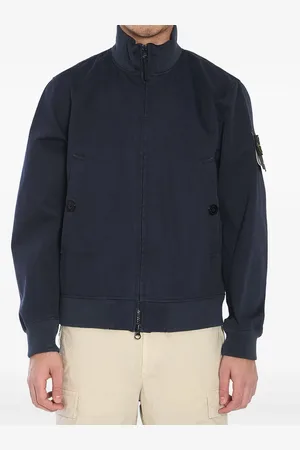 Stone Island Bomber con applicazione Compass