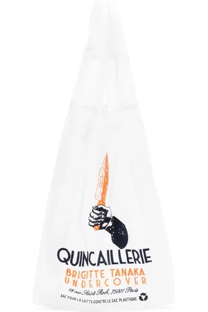 UNDERCOVER Borsa tote con ricamo