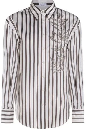 Brunello Cucinelli Camicia a righe