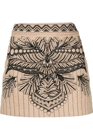 Twin-Set Minigonna con ricamo