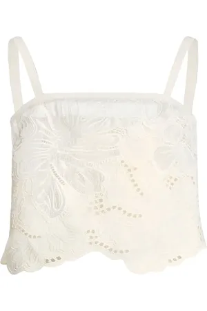 Elie saab Canotta in pizzo a fiori