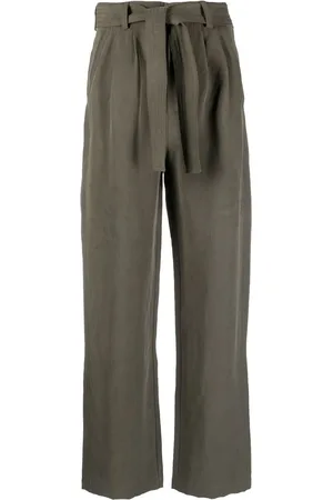 Woolrich Pantaloni dritti con nodo alla vita