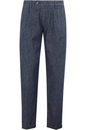 RE-HASH Jeans con pieghe