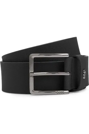 HUGO BOSS Cintura in pelle con logo