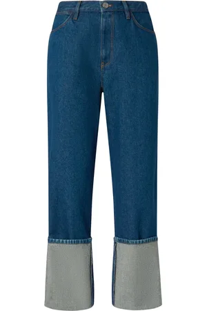 Pinko Jeans dritti con risvolto
