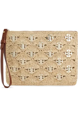 Paco rabanne Clutch con dettaglio in lurex