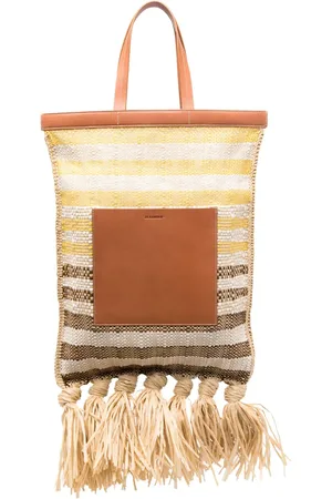 Jil Sander Borsa tote intrecciata
