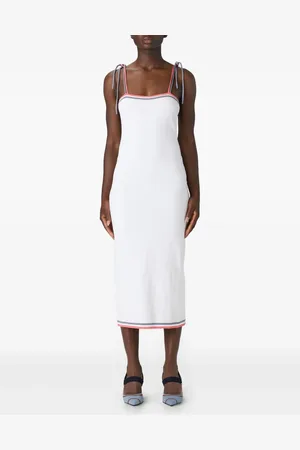 Fendi Abito midi con monogramma