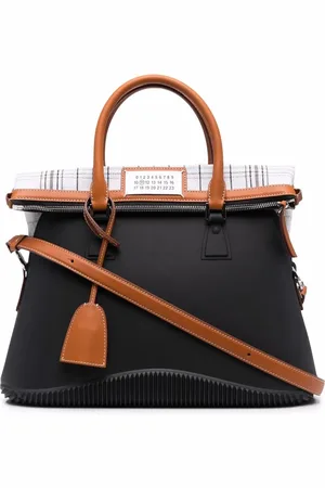 Maison Margiela Borsa tote 5AC a quadri