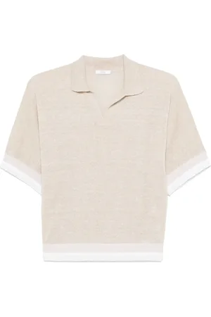PESERICO SIGN T-shirt con dettaglio lamé