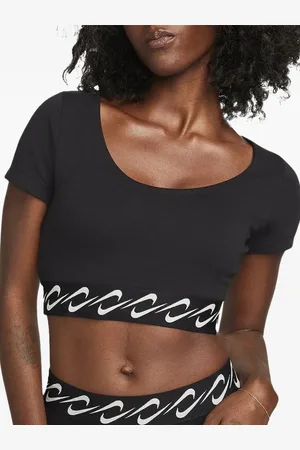 Nike T-shirt Swoosh "Black/Sail"