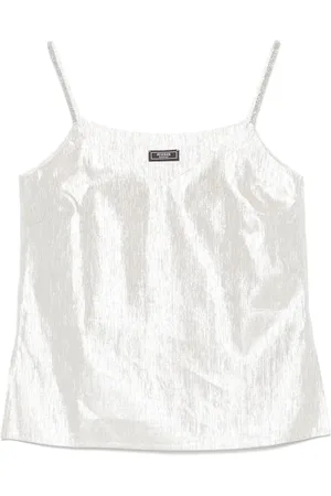 PESERICO SIGN Top con effetto metallizzato
