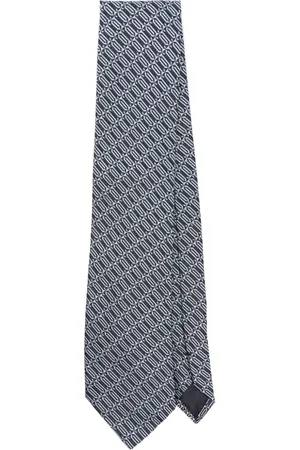 Lanvin Cravatta con effetto jacquard