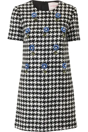 Carolina Herrera Abito corto con ricamo