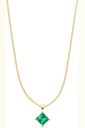 VEYNOU Collana Klara in giallo 14kt con smeraldo