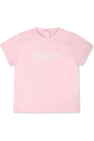 Fendi T-shirt con applicazione