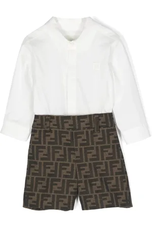 Fendi Set due pezzi con motivo FF