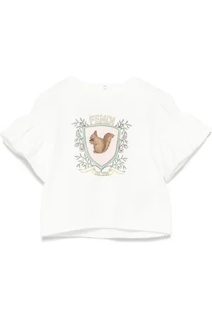 Fendi T-shirt con stampa grafica