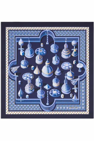 Salvatore Ferragamo Sciarpa con stampa