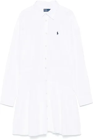 Ralph Lauren Abito corto con ricamo Polo Pony