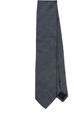 Lanvin Cravatta con motivo pied-de-poule