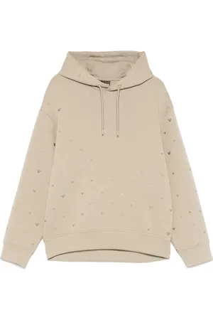 Emporio Armani Felpa con cappuccio e logo