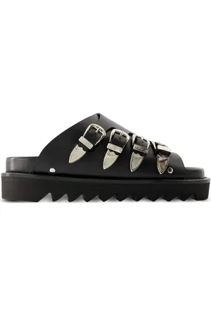 TOGA PULLA Sandali slides con fibbie