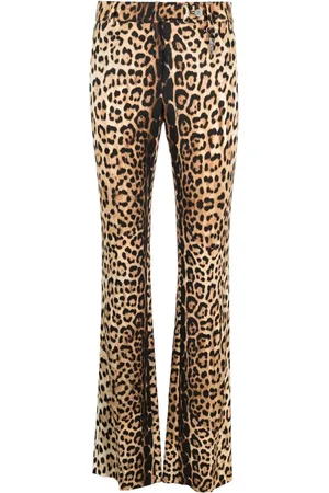 Roberto Cavalli Pantaloni slim con stampa