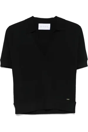 Kaos T-shirt con placca logo