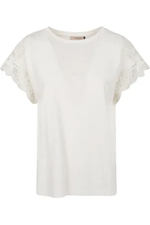 Twin-Set Top a maniche corte