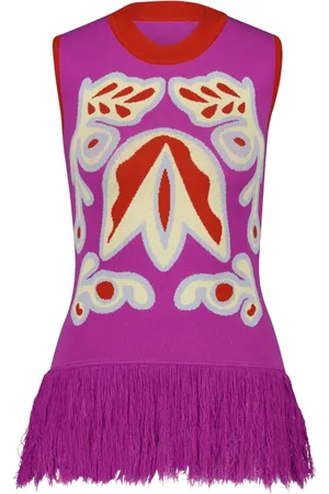 Paula Canotta Tina Bellflower in jacquard