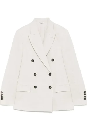 Brunello Cucinelli Blazer con dettagli lamé