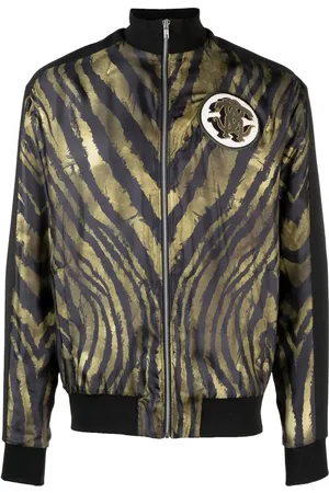 Roberto Cavalli Giacca sportiva con stampa
