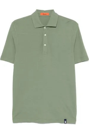 DRUMOHR Polo in cotone con ricamo logo