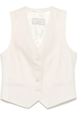 PESERICO SIGN Gilet in lino