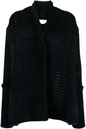GENNY Cardigan con dettaglio in finta pelliccia
