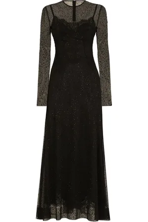 Dolce & Gabbana Abito lungo con strass