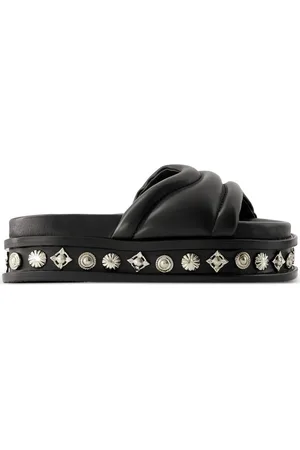 TOGA PULLA Sandali slides con borchie