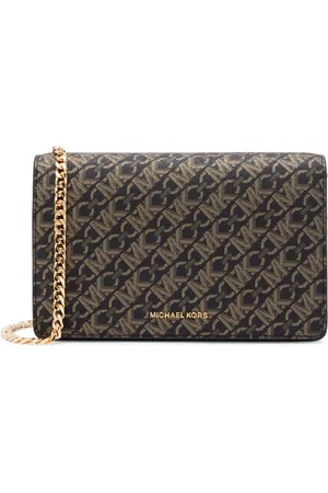 Michael Kors Borsa a tracolla con monogramma media