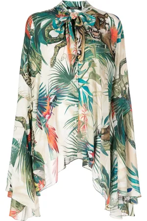 Roberto Cavalli Blusa con stampa