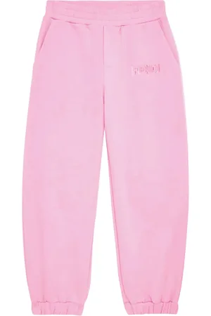 Fendi Pantaloni con logo